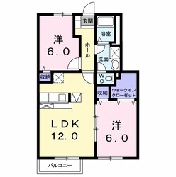 阿波富田駅 徒歩49分 1階の物件間取画像